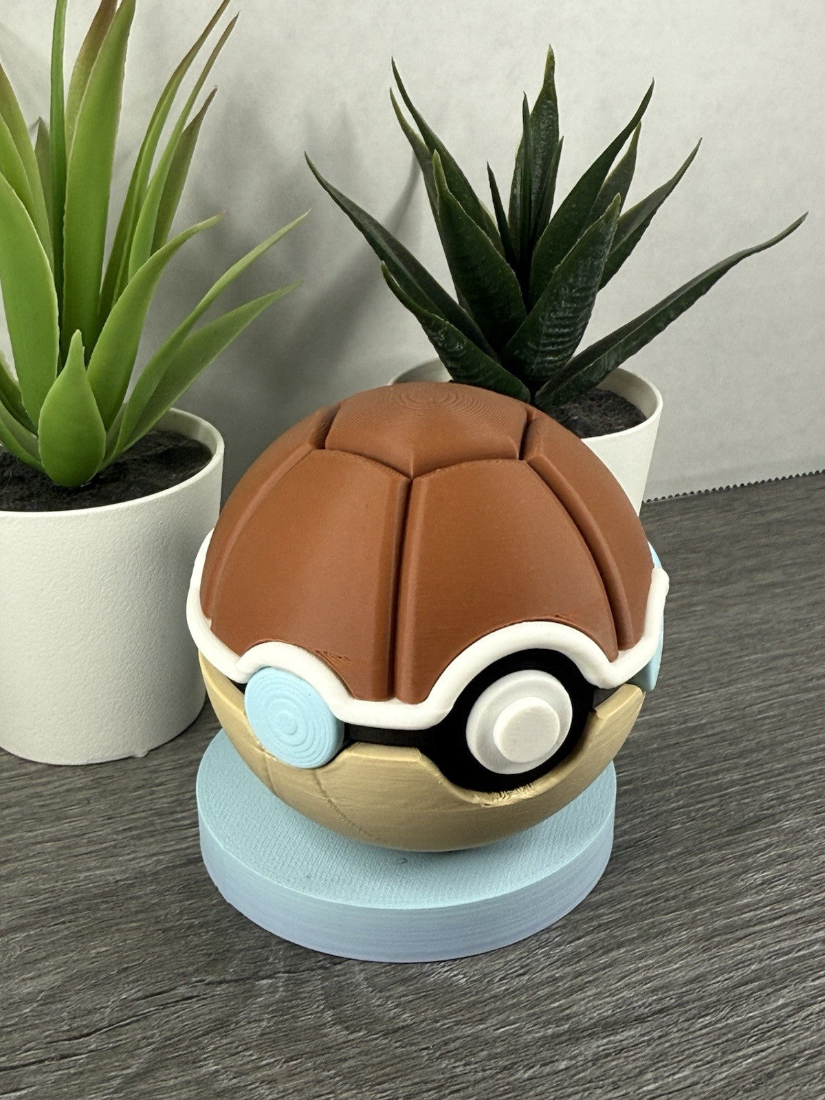Pokemon TCG Squirtle Inspired 3D Printed Pokeball