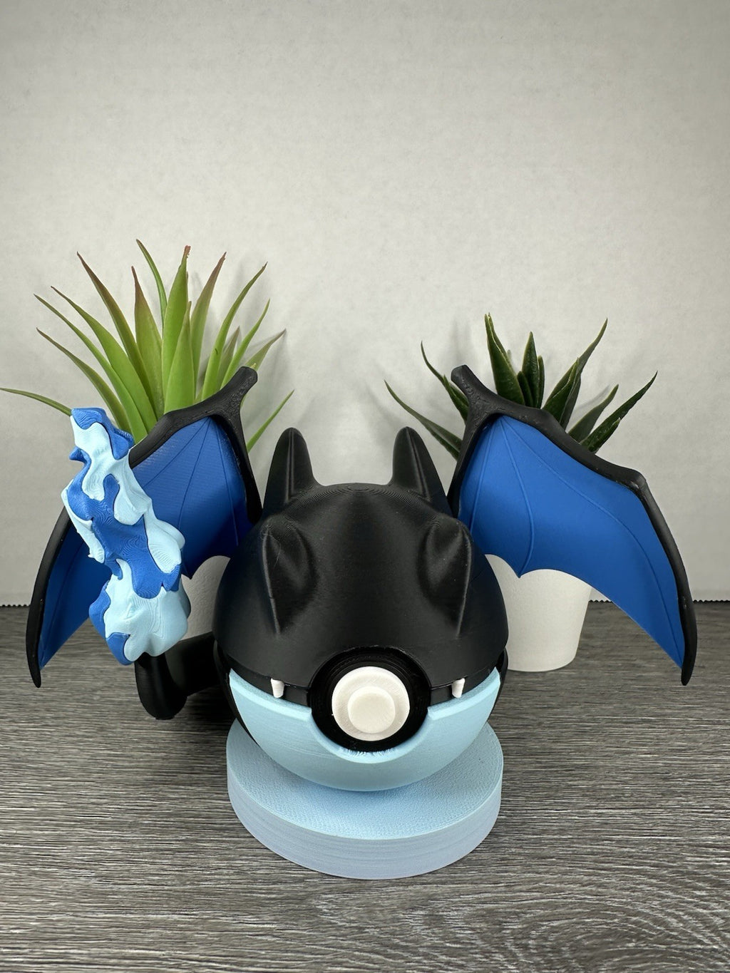 Pokemon TCG Mega Charizard X ( V2 ) Inspired 3D Printed Pokeball