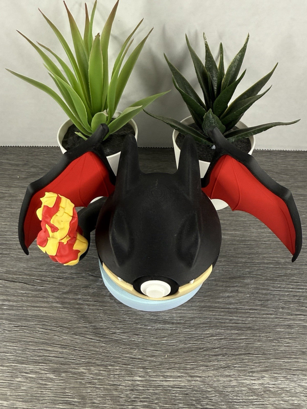 Pokemon TCG Shiny Charizard ( V2 Without Feet ) Inspired 3D Printed Pokeball