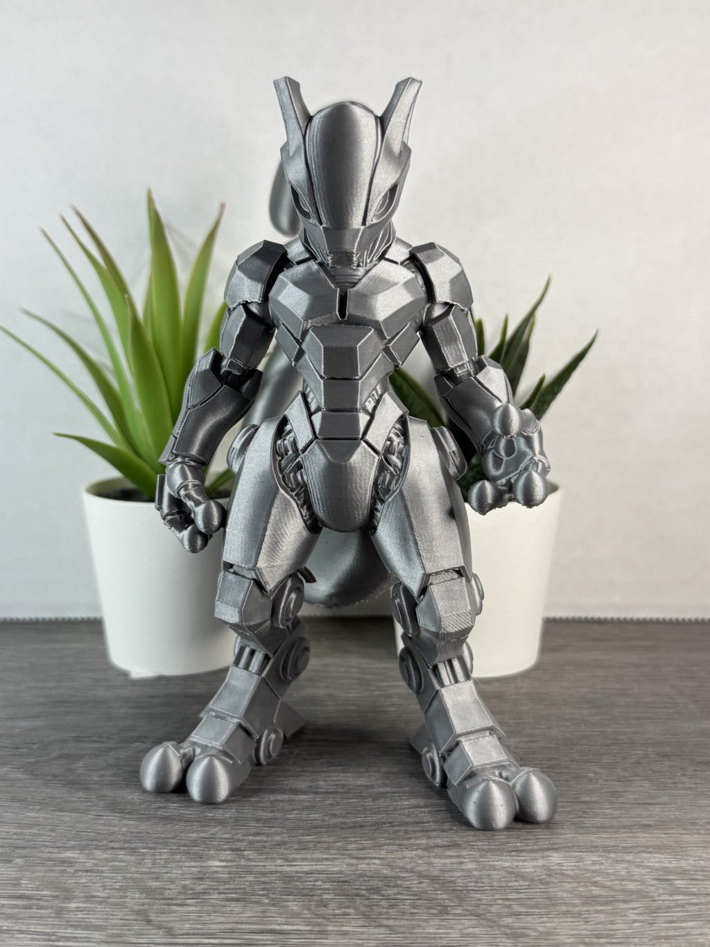 3D Printed Mecha Mewtwo - Pokemon Inspired Statue