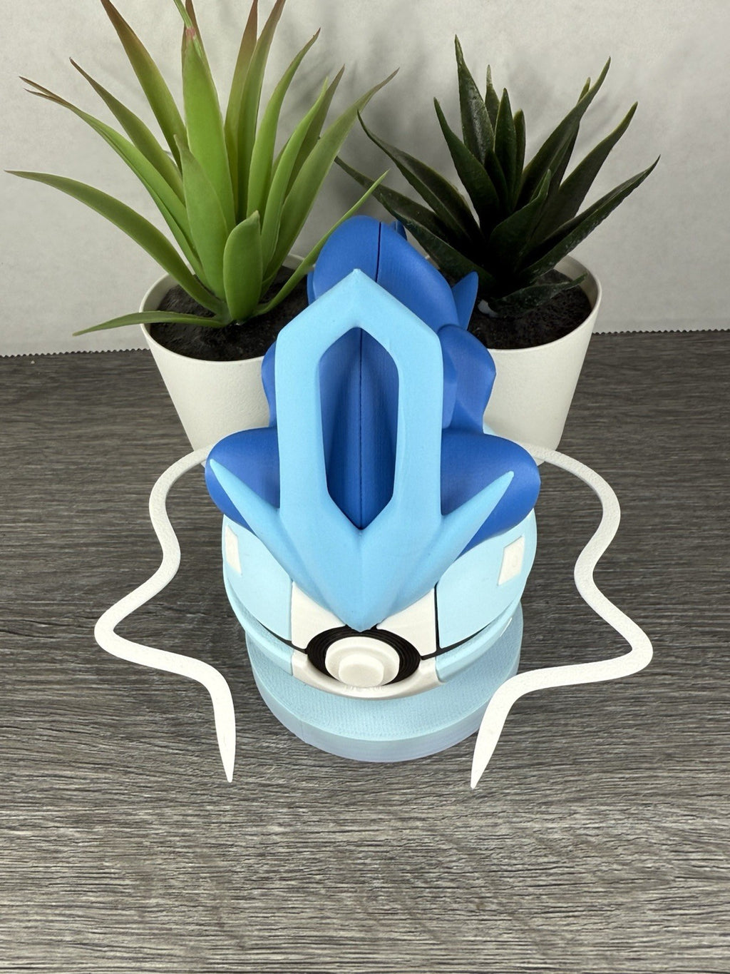 Pokemon TCG Shiny Suicune Inspired 3D Printed Pokeball