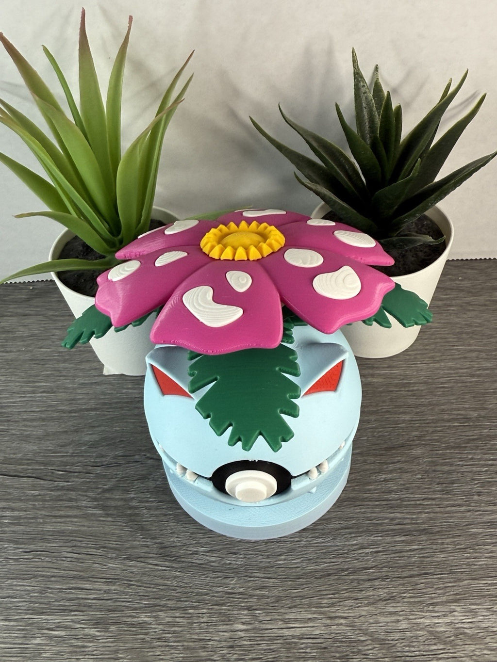 Pokemon TCG Venusaur Inspired 3D Printed Pokeball
