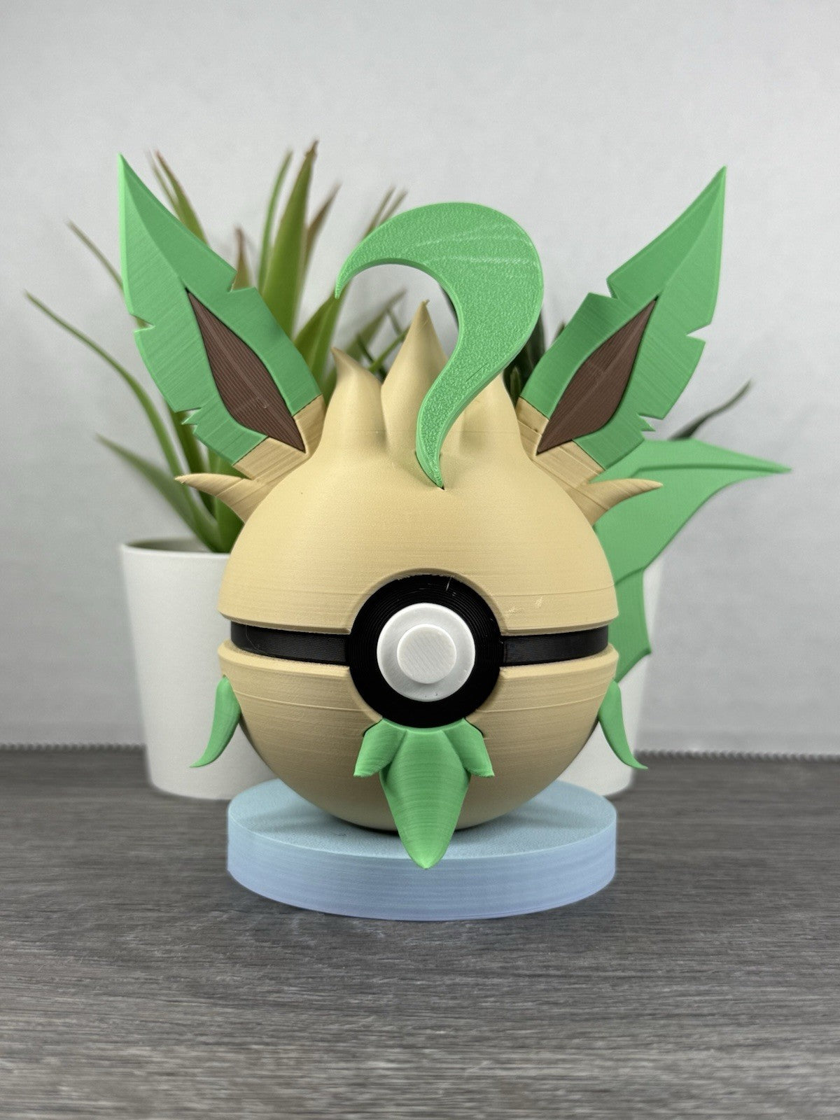 Pokemon TCG Leafeon Inspired 3D Printed Pokeball