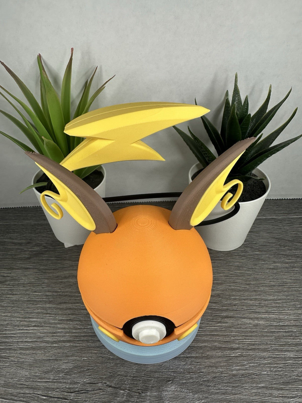 Pokemon TCG Raichu Inspired 3D Printed Pokeball