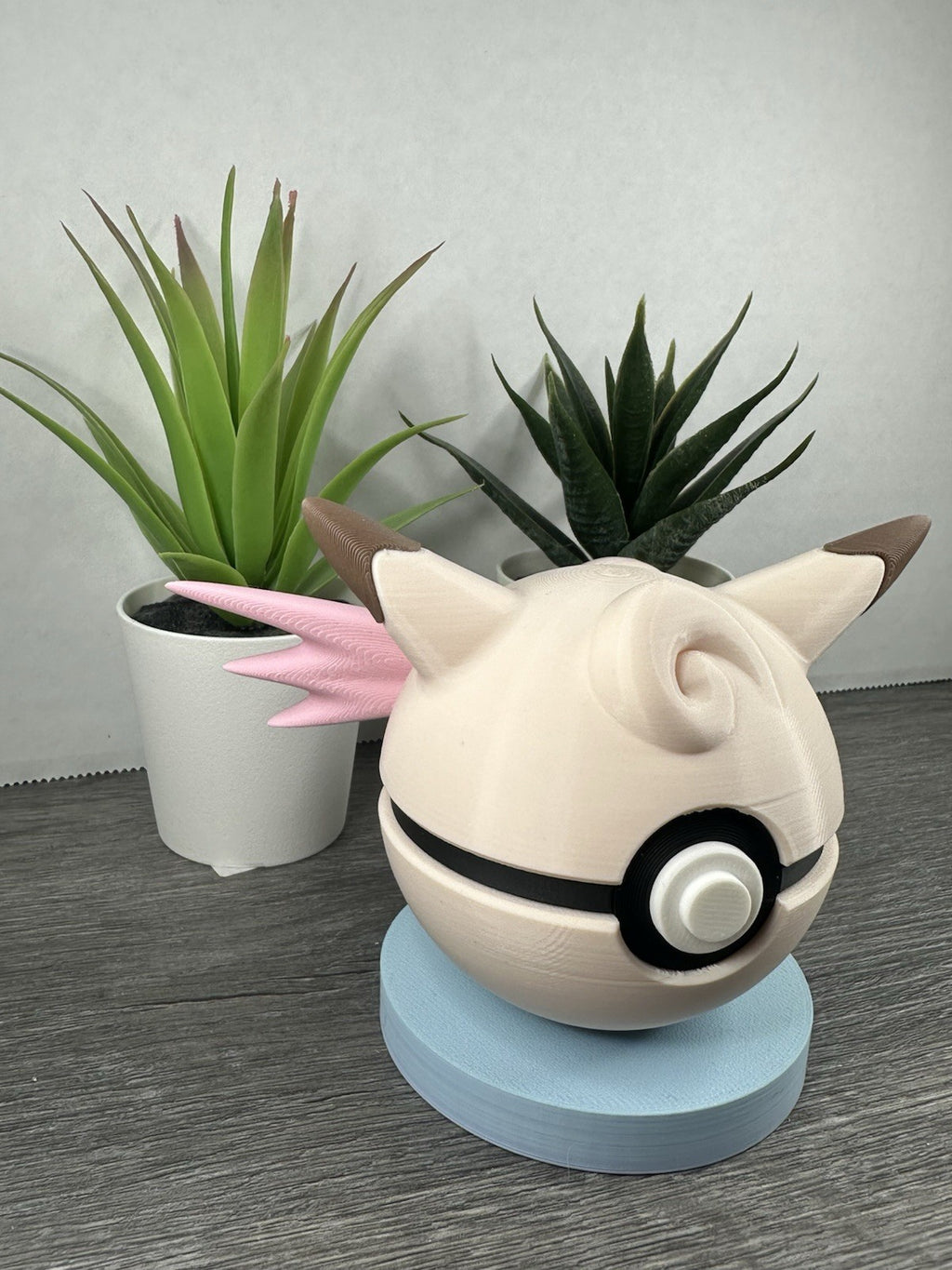 Pokemon TCG Clefable Inspired 3D Printed Pokeball