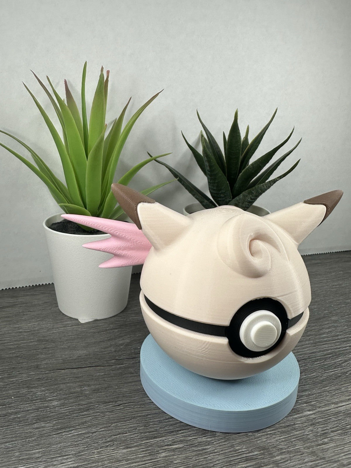 Pokemon TCG Clefable Inspired 3D Printed Pokeball