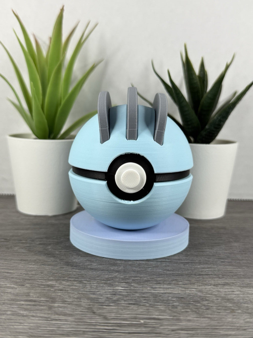 Pokemon TCG Machop Inspired 3D Printed Pokeball
