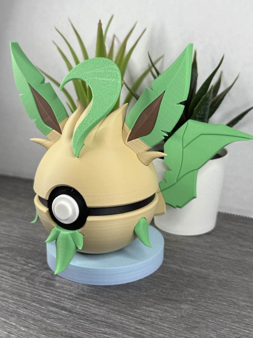 Pokemon TCG Leafeon Inspired 3D Printed Pokeball