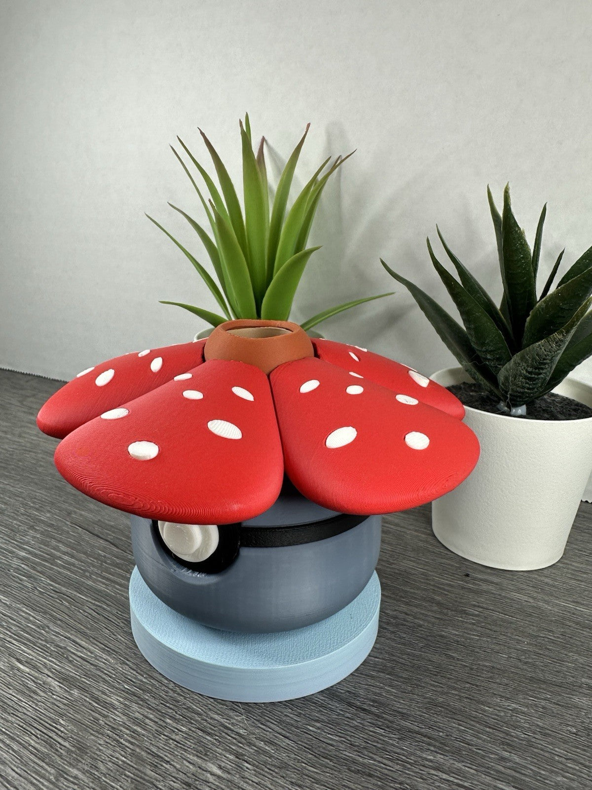 Pokemon TCG Vileplume Inspired 3D Printed Pokeball