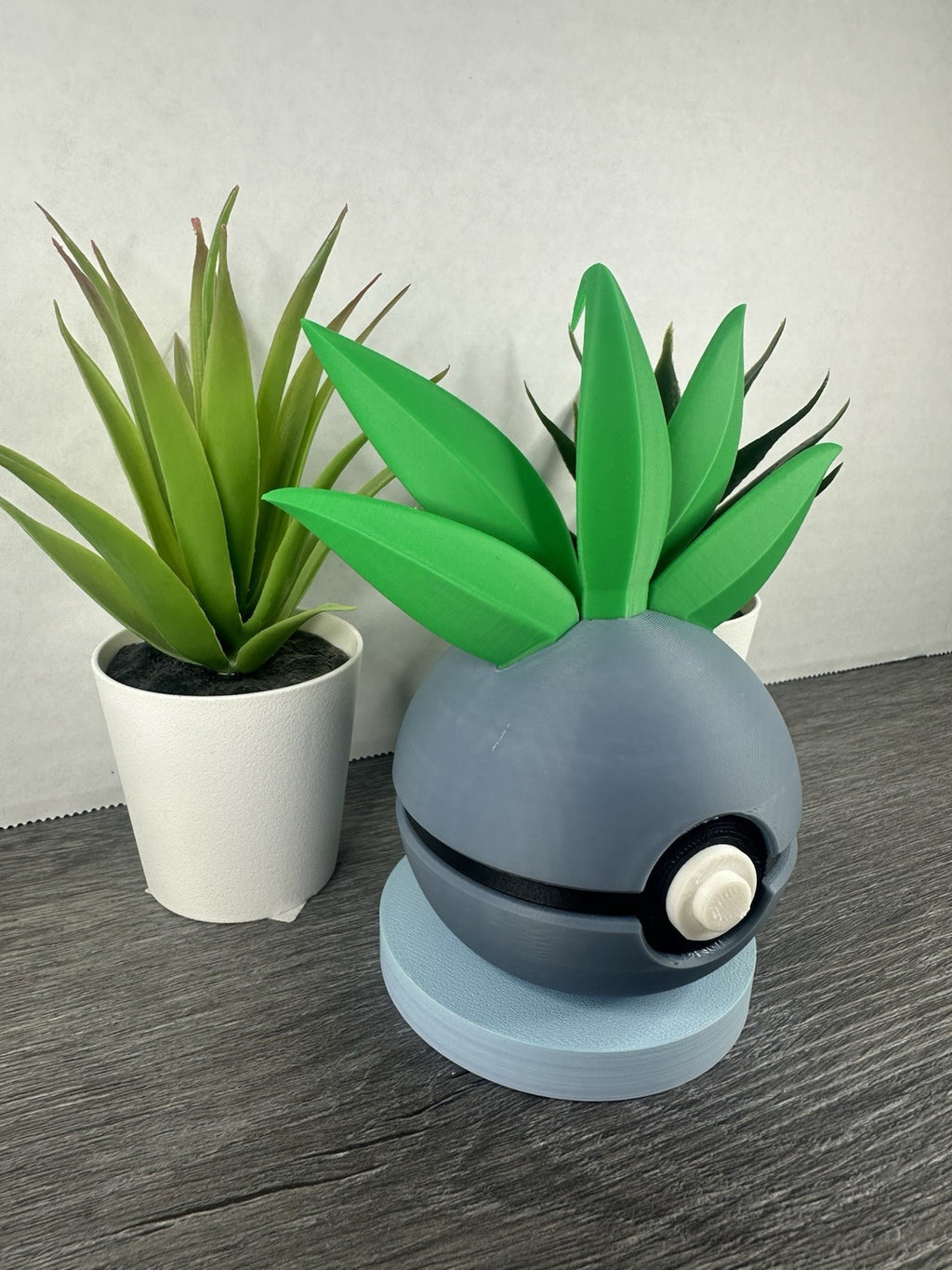 Pokemon TCG Oddish Inspired 3D Printed Pokeball