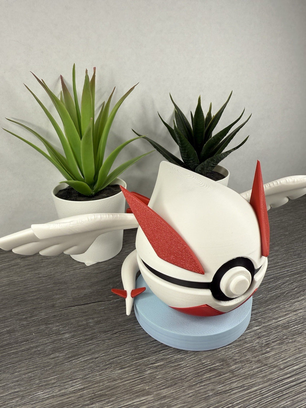 Pokemon TCG Shiny Lugia Inspired 3D Printed Pokeball