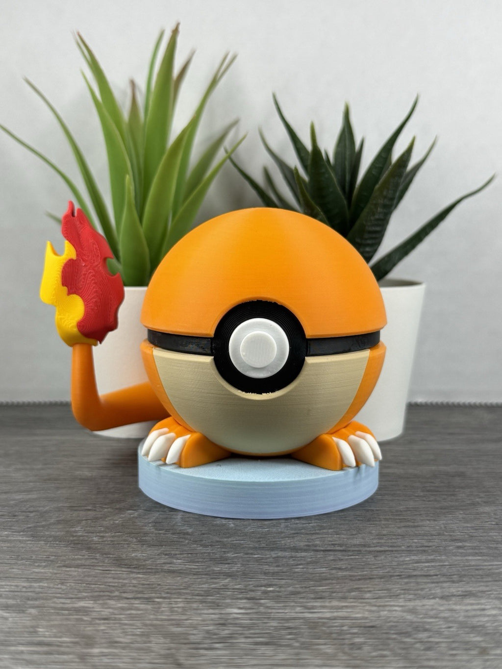 Pokemon TCG Charmander Inspired 3D Printed Pokeball