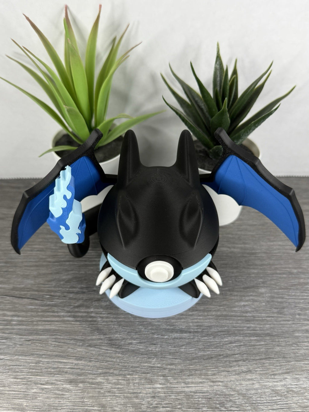 Pokemon TCG Mega Charizard X Inspired 3D Printed Pokeball