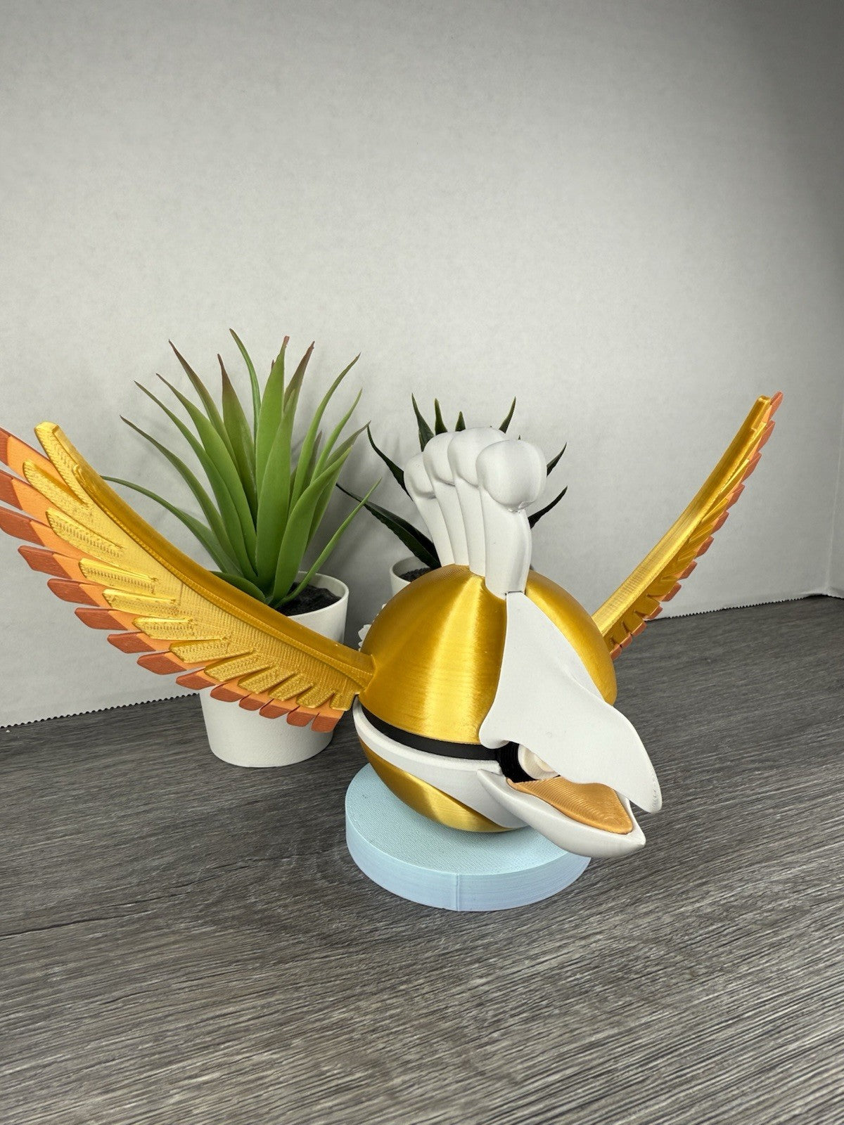 Pokemon TCG Shiny Ho-Oh Inspired 3D Printed Pokeball