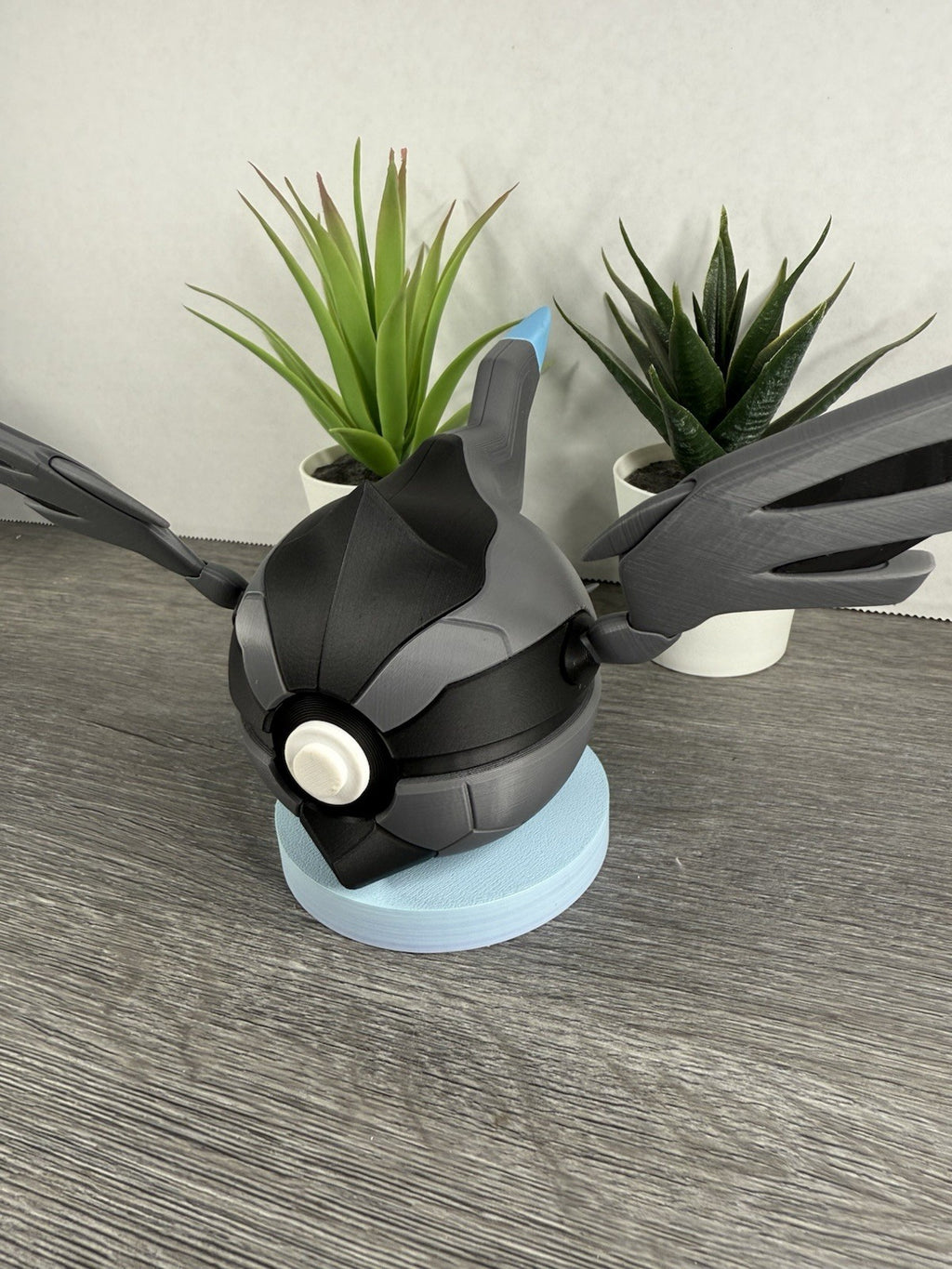 Pokemon TCG Zekrom Inspired 3D Printed Pokeball