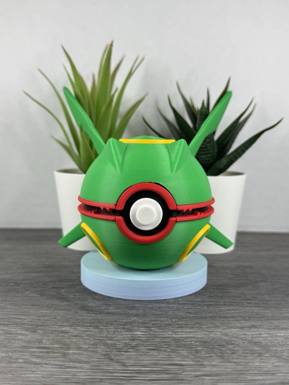 Pokemon TCG Rayquaza Inspired 3D Printed Pokeball