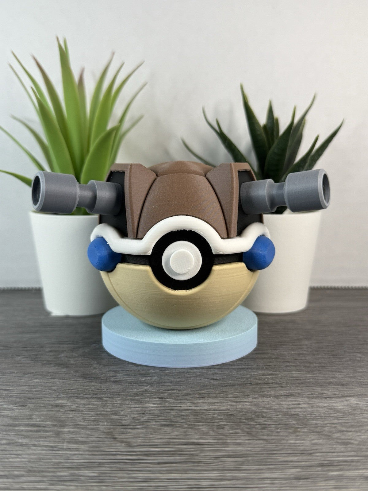 Pokemon TCG Blastoise Inspired 3D Printed Pokeball