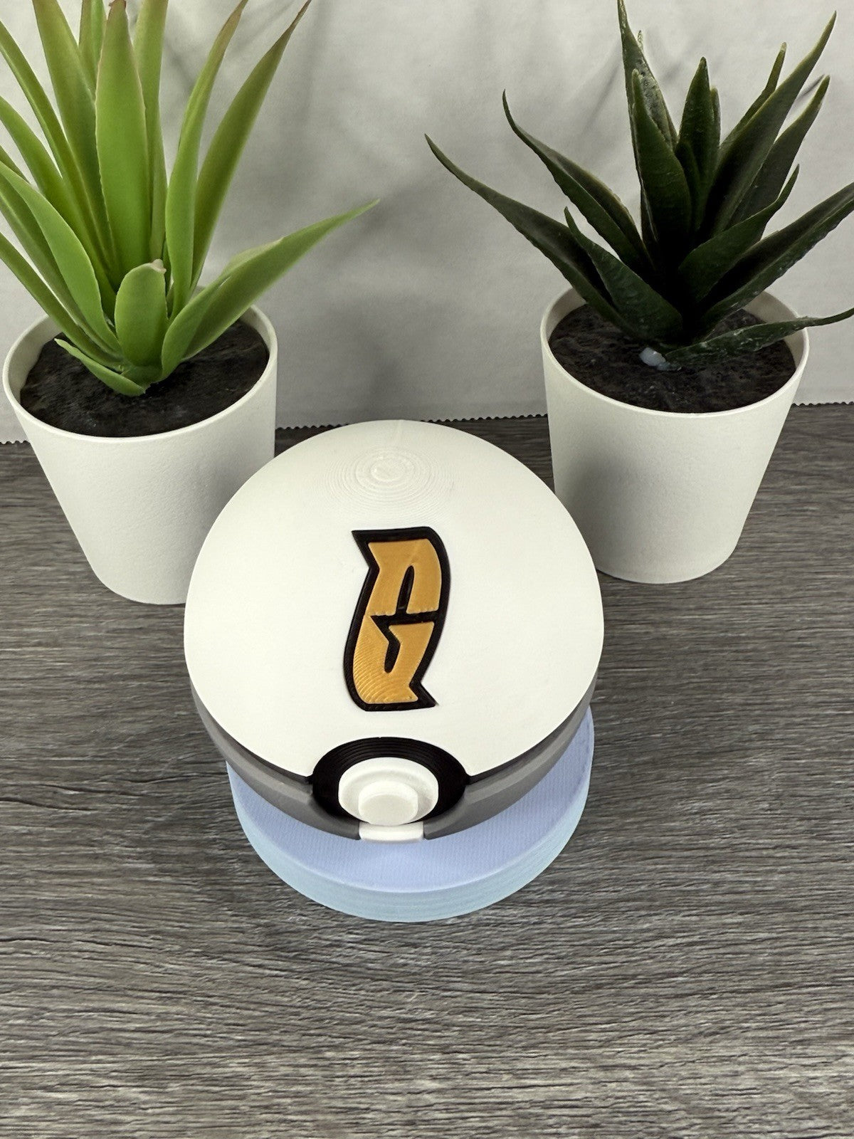 Pokemon TCG Team Galactic Ball Inspired 3D Printed Pokeball