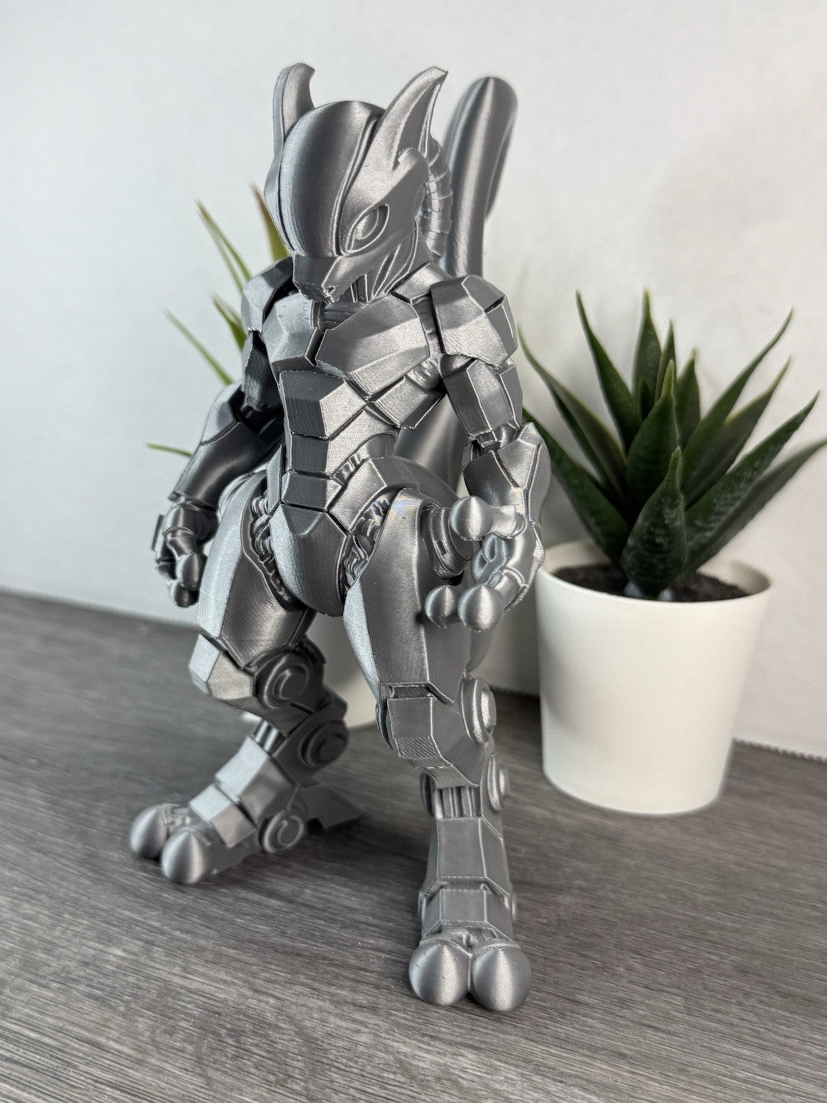 3D Printed Mecha Mewtwo - Pokemon Inspired Statue