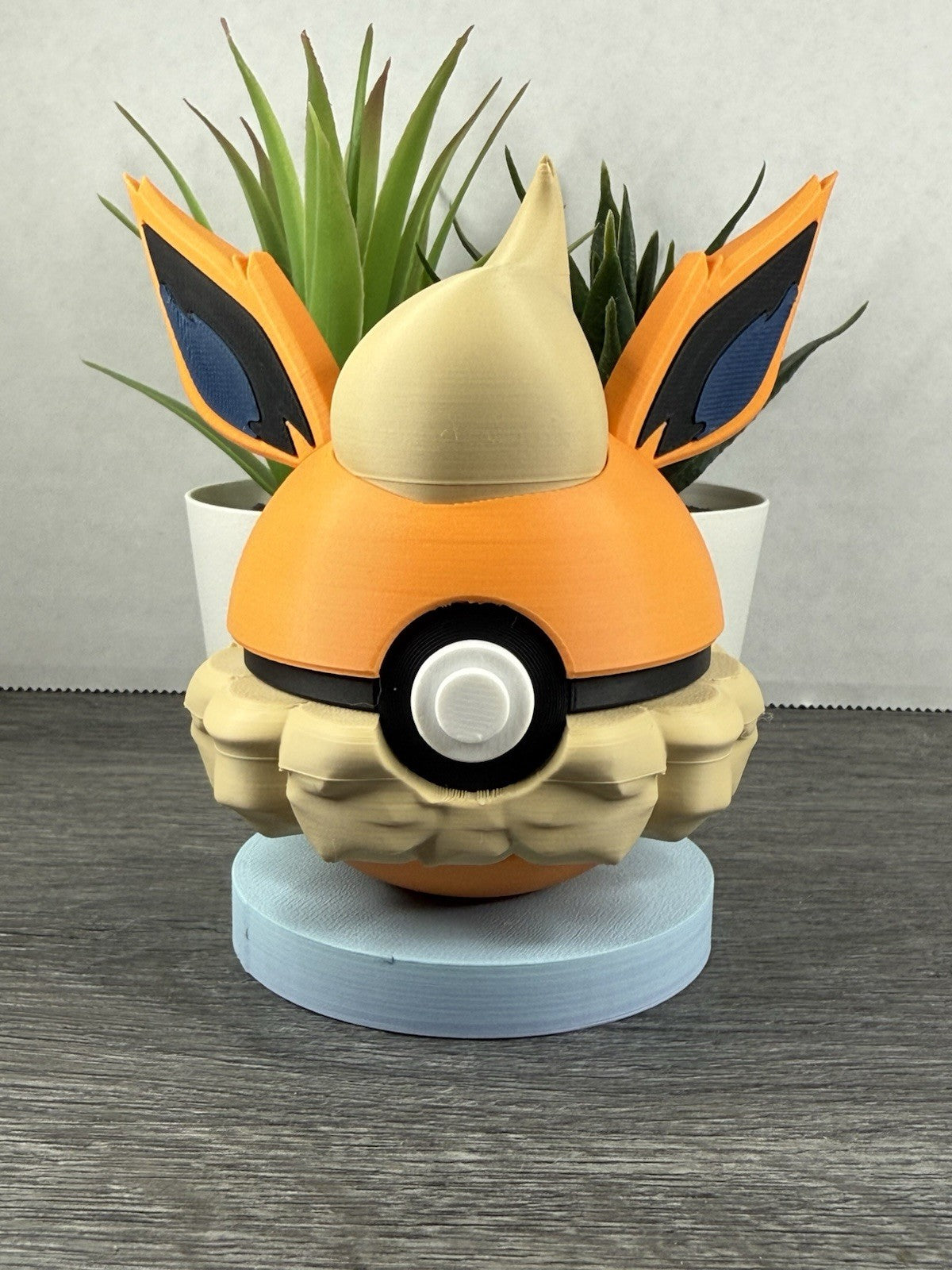 Pokemon TCG Flareon Inspired 3D Printed Pokeball