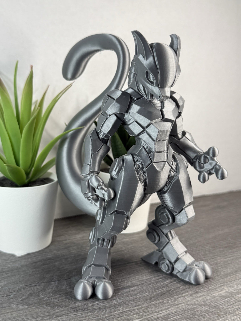 3D Printed Mecha Mewtwo - Pokemon Inspired Statue
