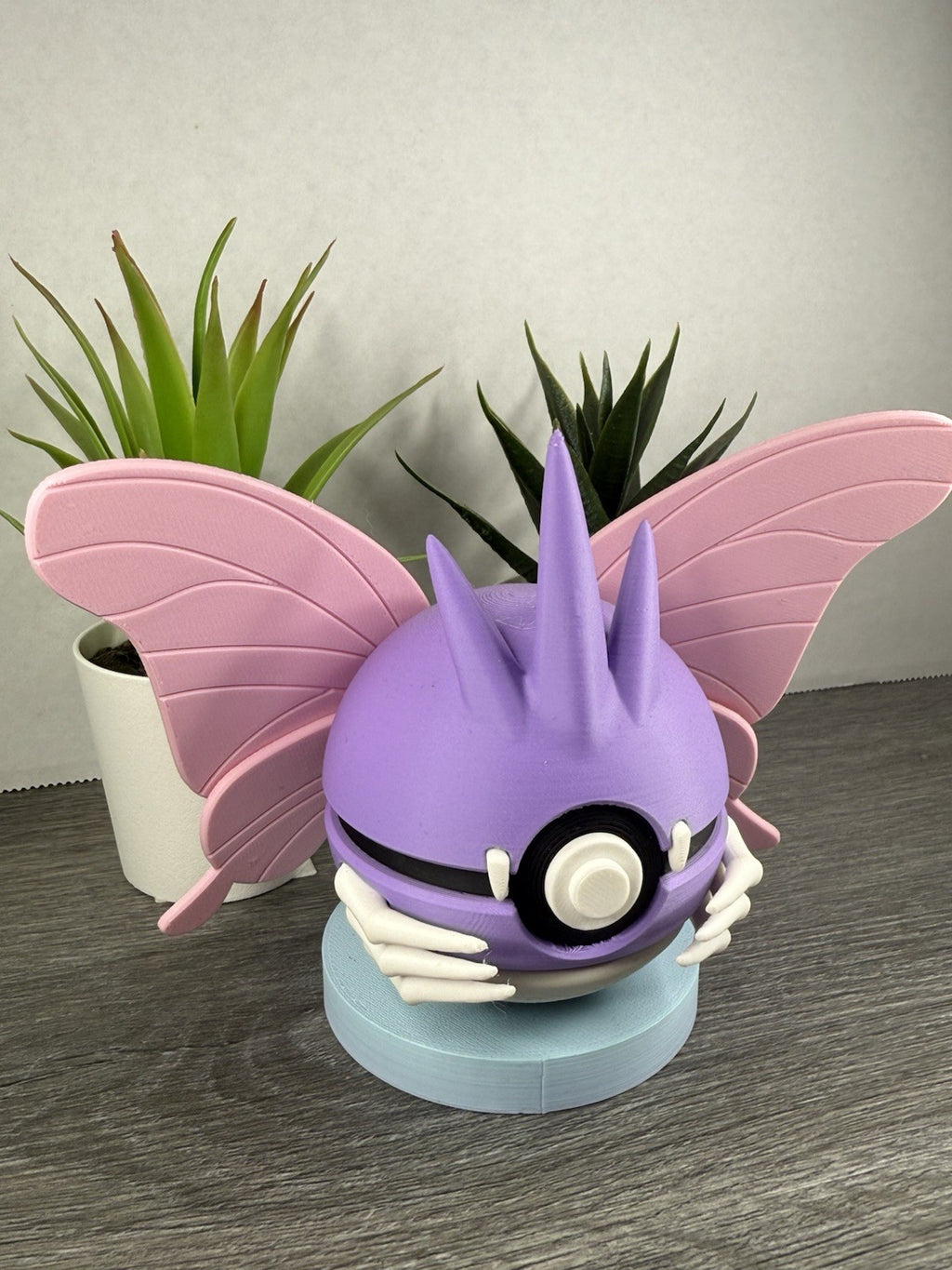 Pokemon TCG Venomoth Inspired 3D Printed Pokeball