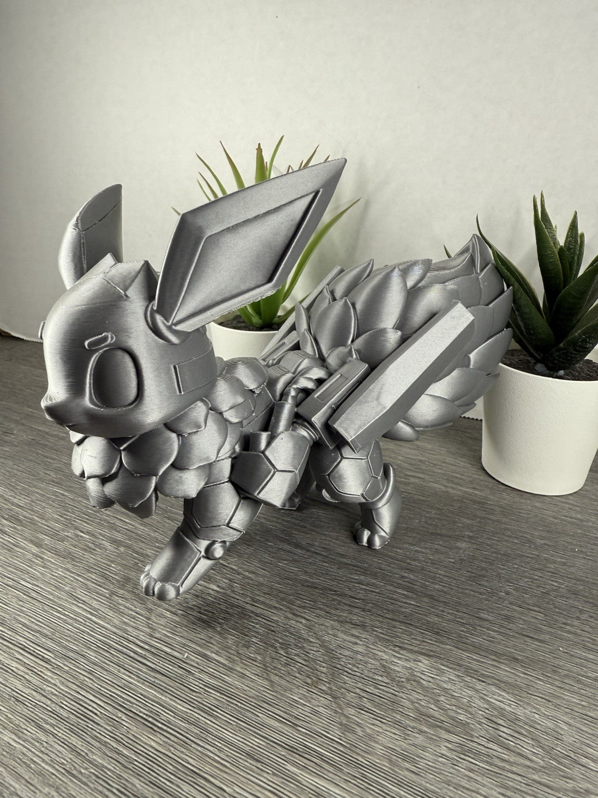 3D Printed Mecha Eevee - Pokemon Inspired Statue