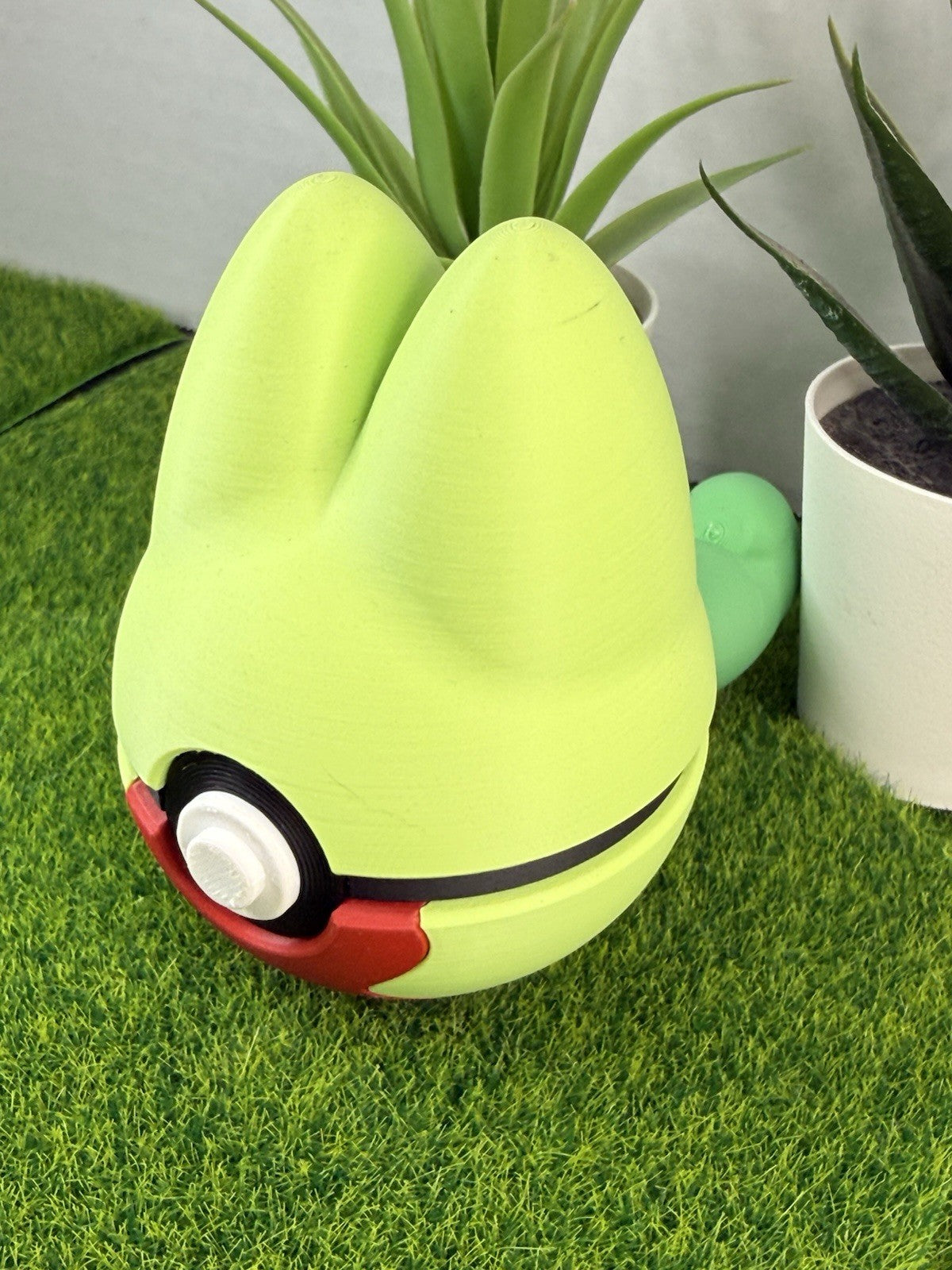 Pokemon TCG Treecko Inspired 3D Printed Pokeball