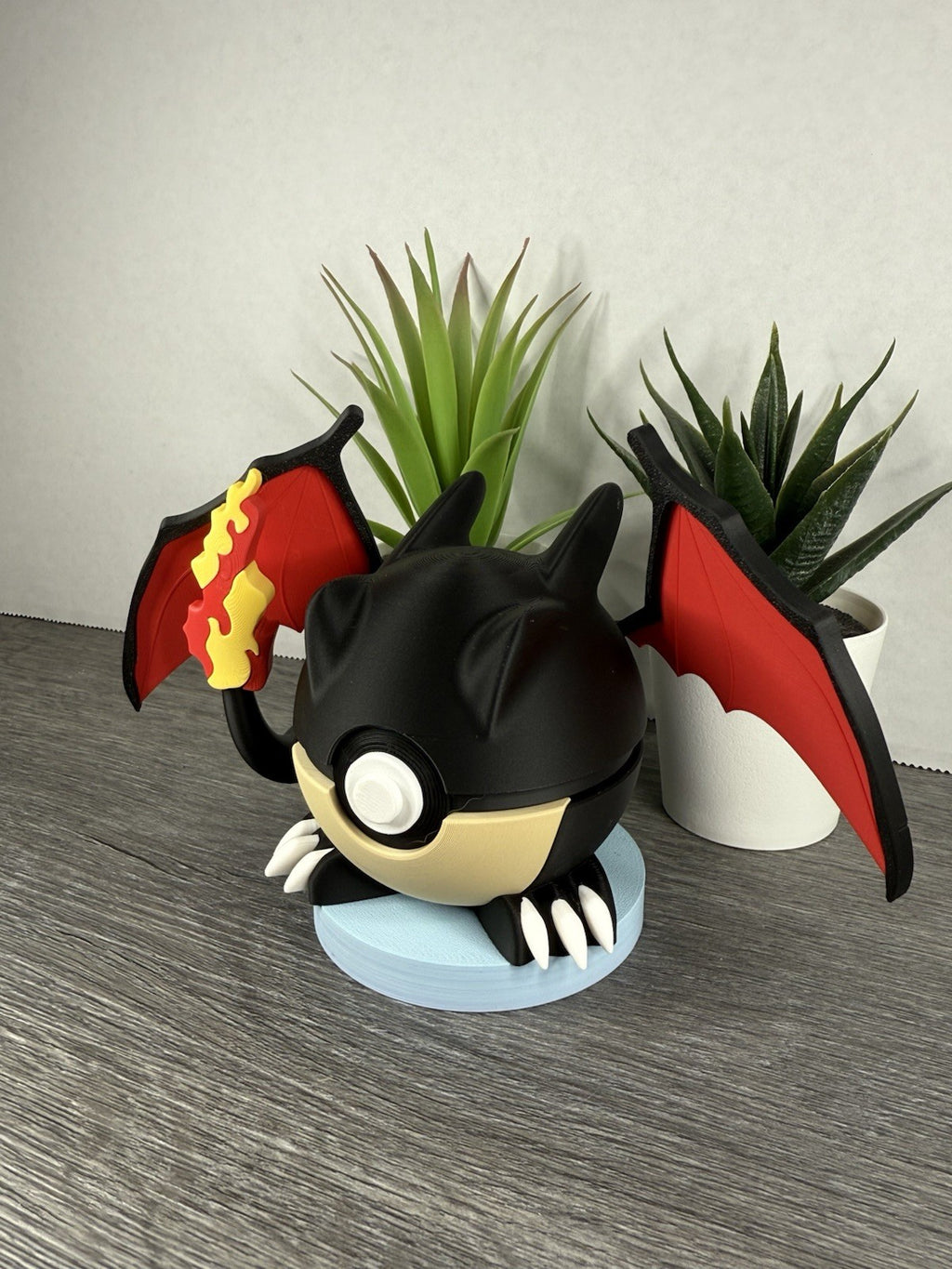 Pokemon TCG Shiny Charizard Inspired 3D Printed Pokeball