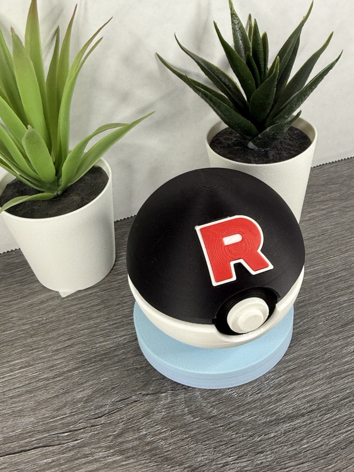 Pokemon TCG Team Rocket Ball Inspired 3D Printed Pokeball