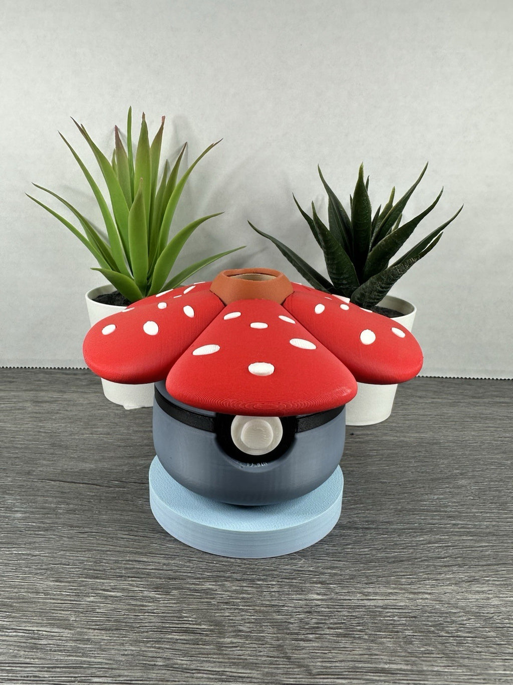 Pokemon TCG Vileplume Inspired 3D Printed Pokeball