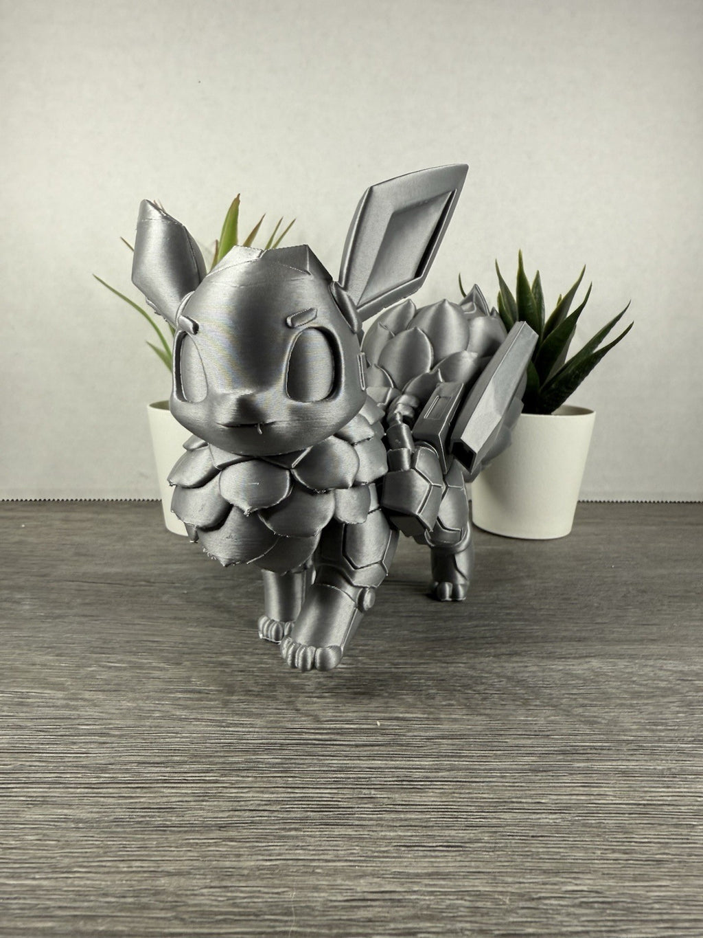 3D Printed Mecha Eevee - Pokemon Inspired Statue