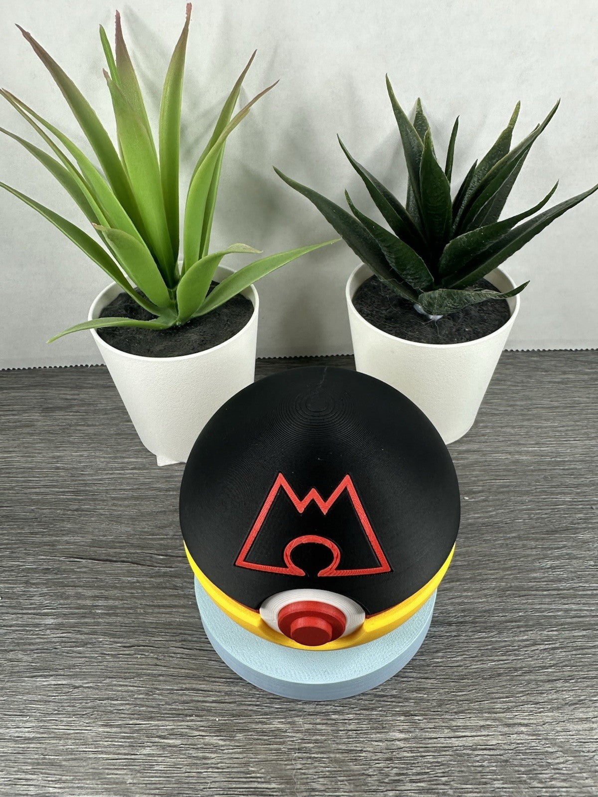 Pokemon TCG Team Magma Ball Inspired 3D Printed Pokeball