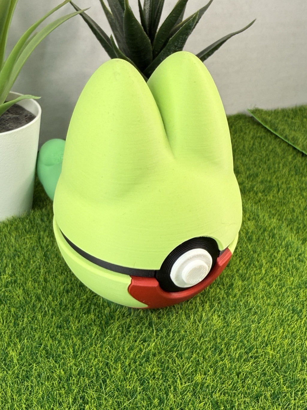 Pokemon TCG Treecko Inspired 3D Printed Pokeball