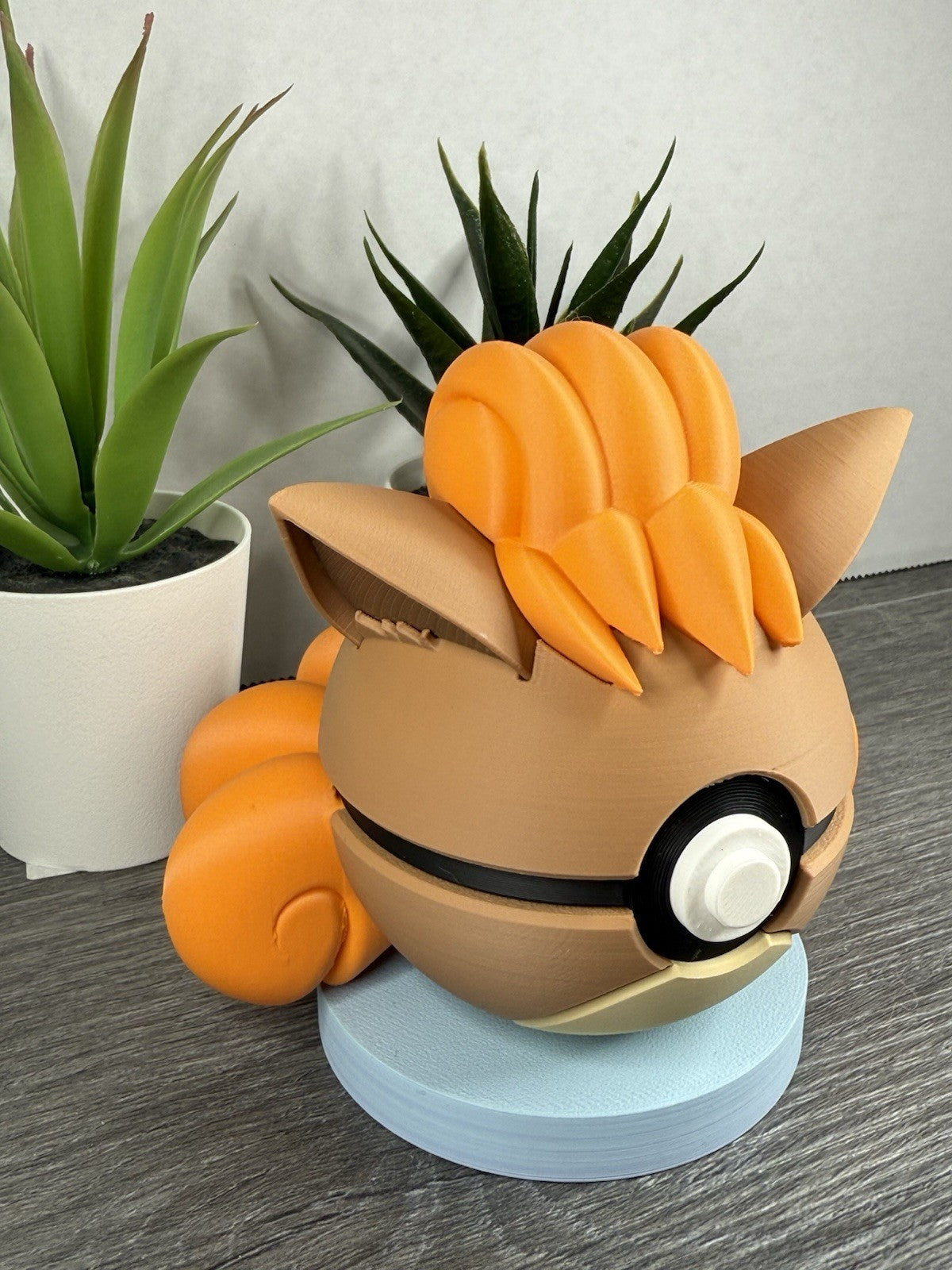 Pokemon TCG Vulpix Inspired 3D Printed Pokeball