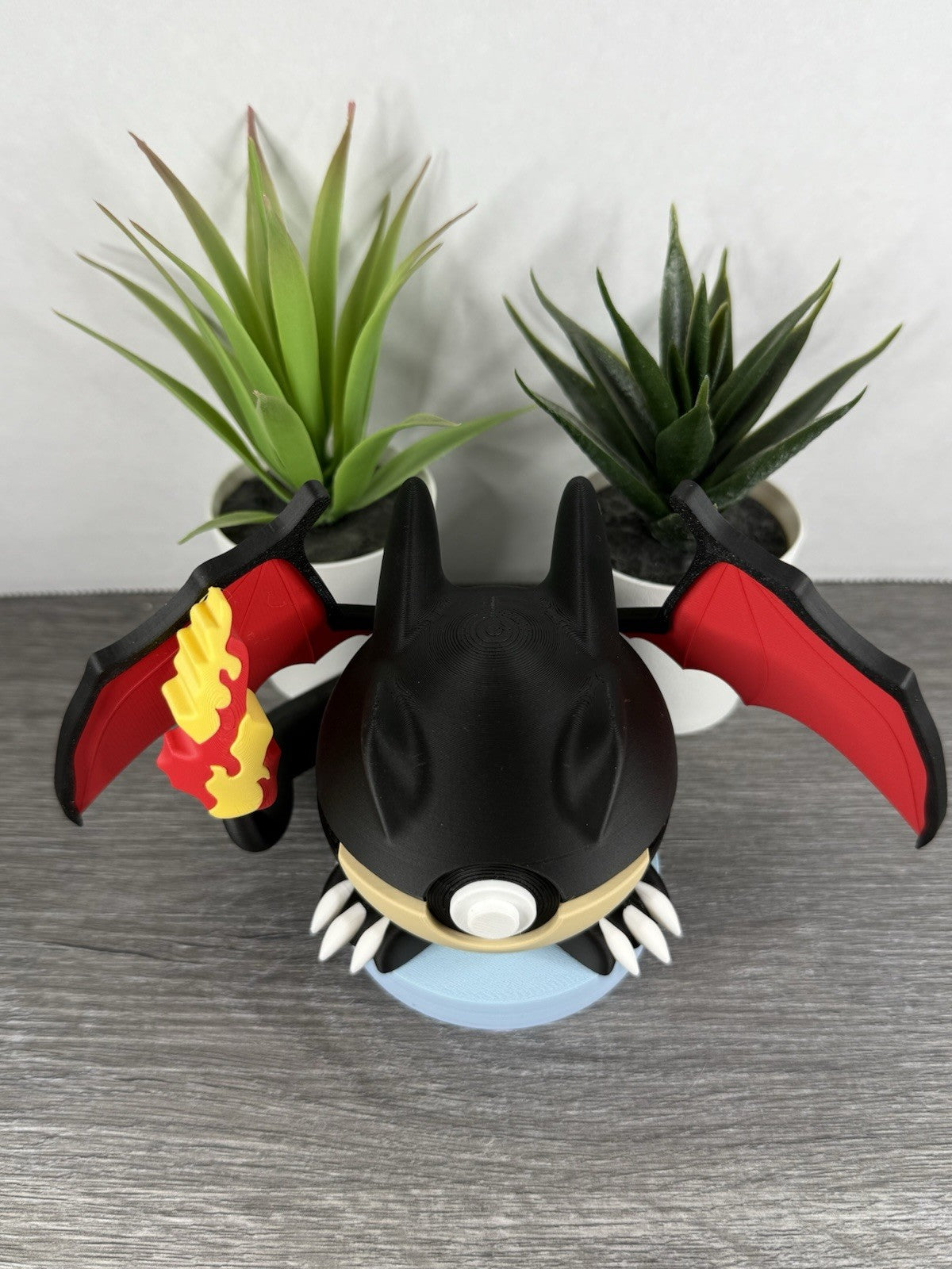 Pokemon TCG Shiny Charizard Inspired 3D Printed Pokeball