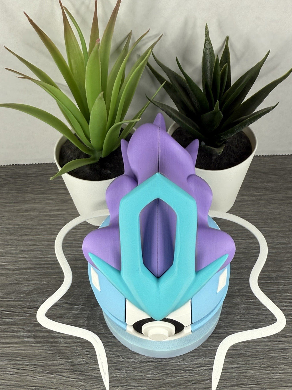 Pokemon TCG Suicune Inspired 3D Printed Pokeball