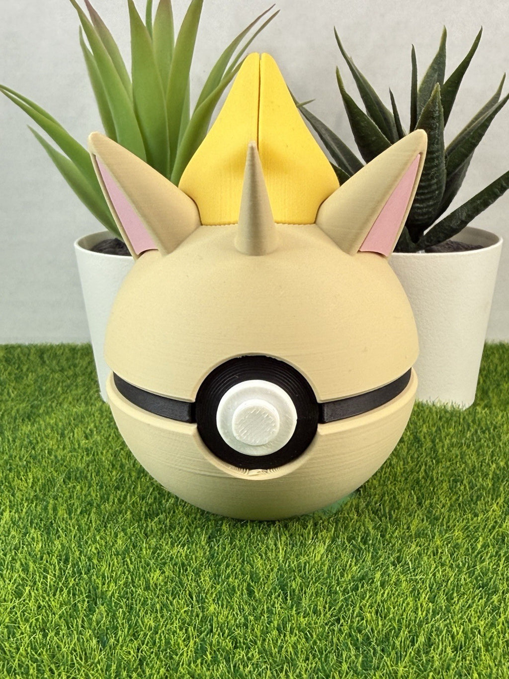 Pokemon TCG Rapidash Inspired 3D Printed Pokeball