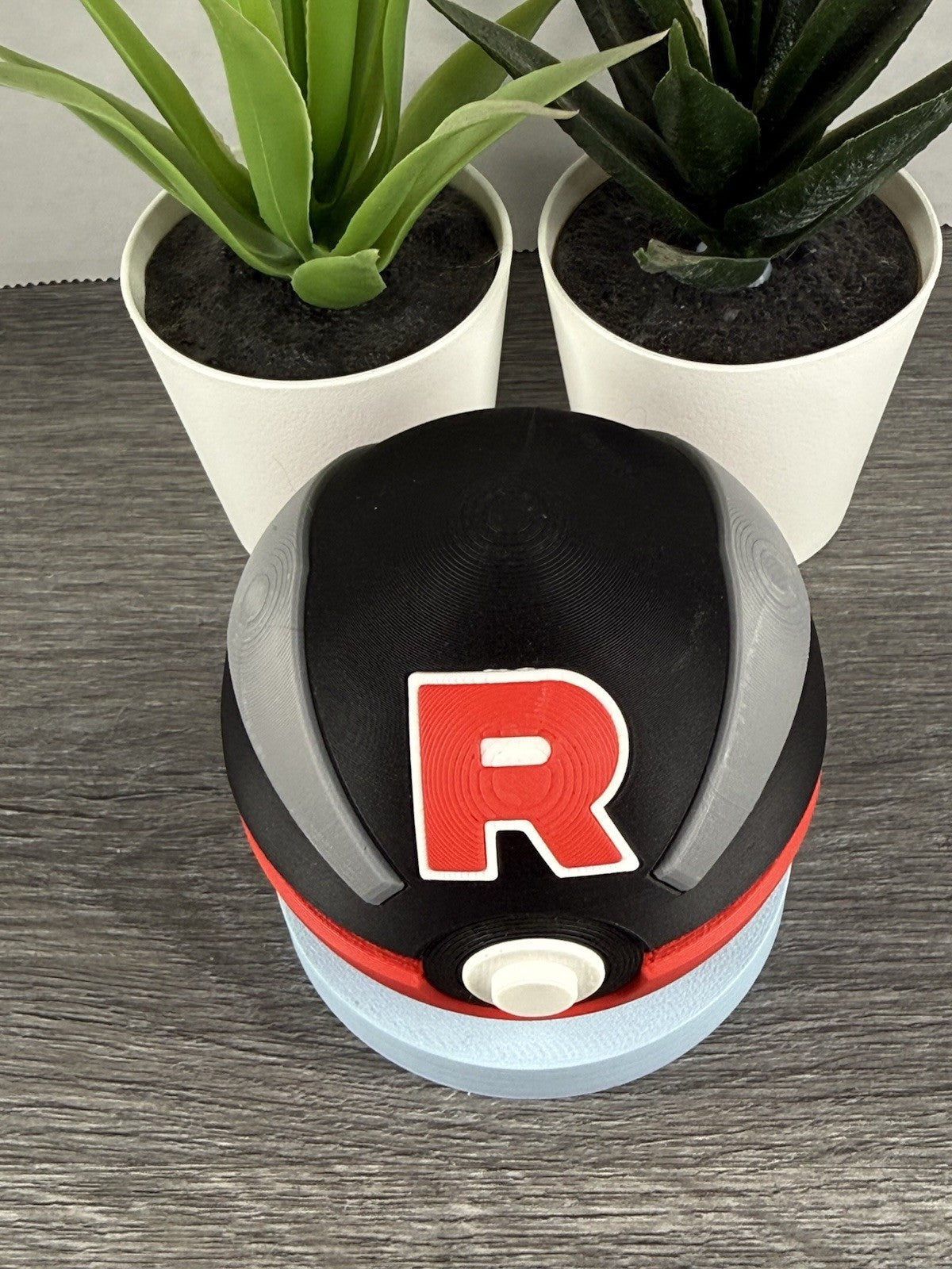 Pokemon TCG Team Rocket Great Ball Inspired 3D Printed Pokeball