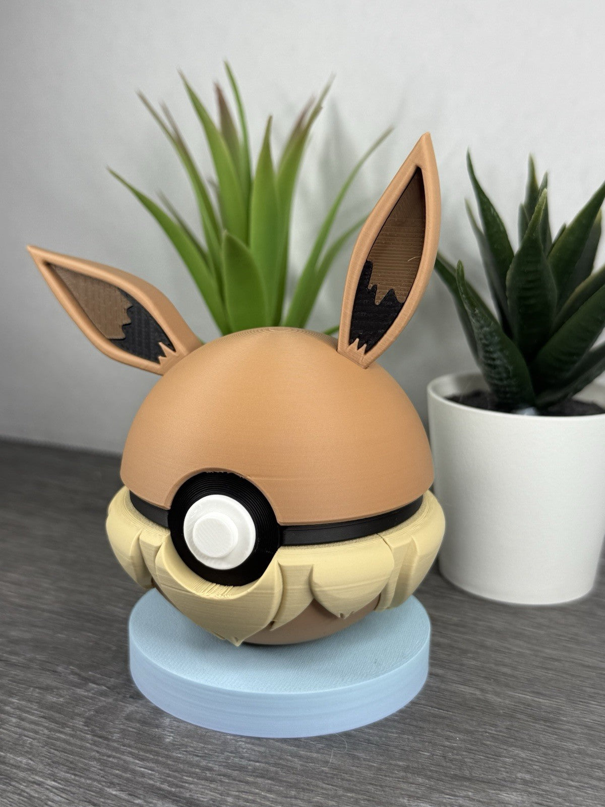 Pokemon TCG Eevee Inspired 3D Printed Pokeball