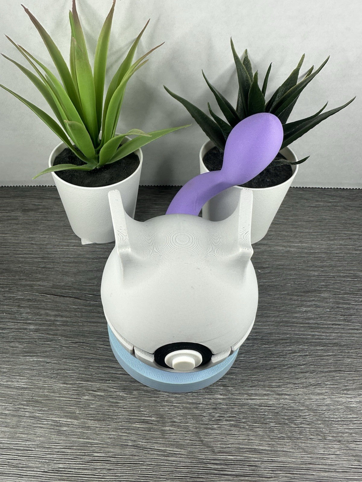 Pokemon TCG MewTwo Inspired 3D Printed Pokeball