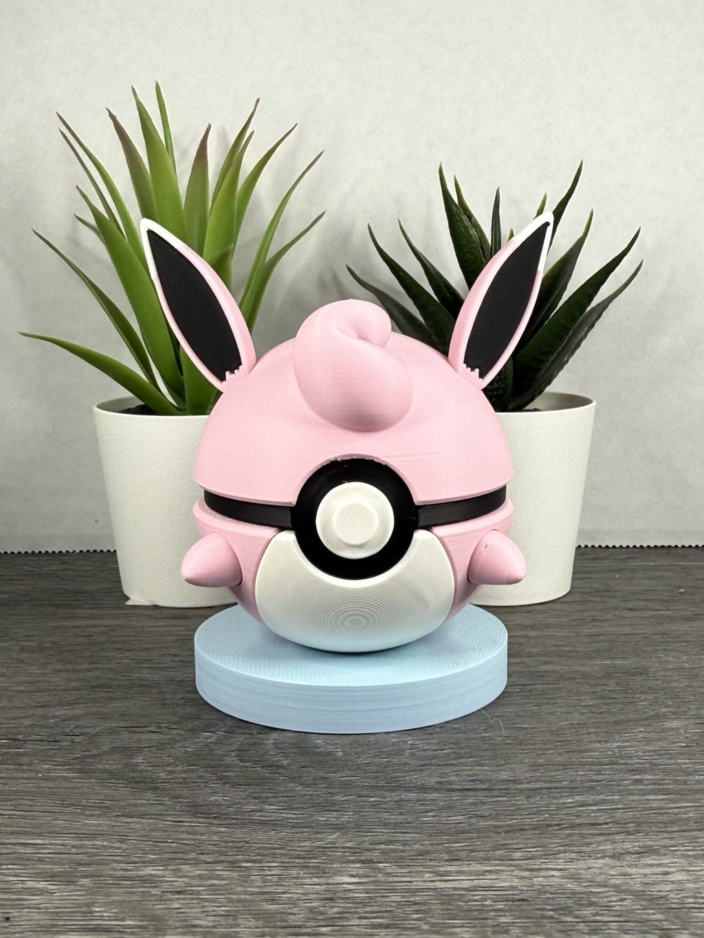 Pokemon TCG Wigglytuff Inspired 3D Printed Pokeball