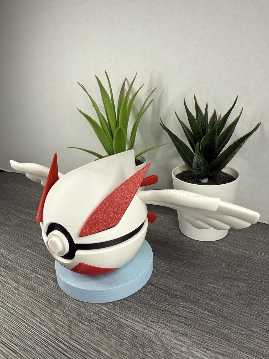 Pokemon TCG Shiny Lugia Inspired 3D Printed Pokeball