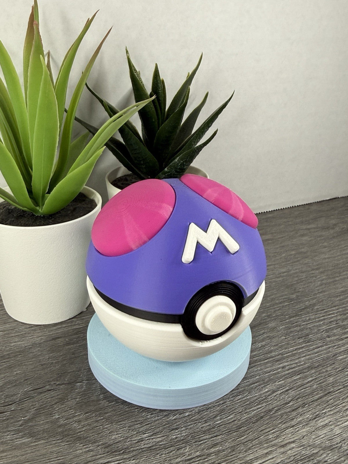 Pokemon TCG Master Ball Inspired 3D Printed Pokeball