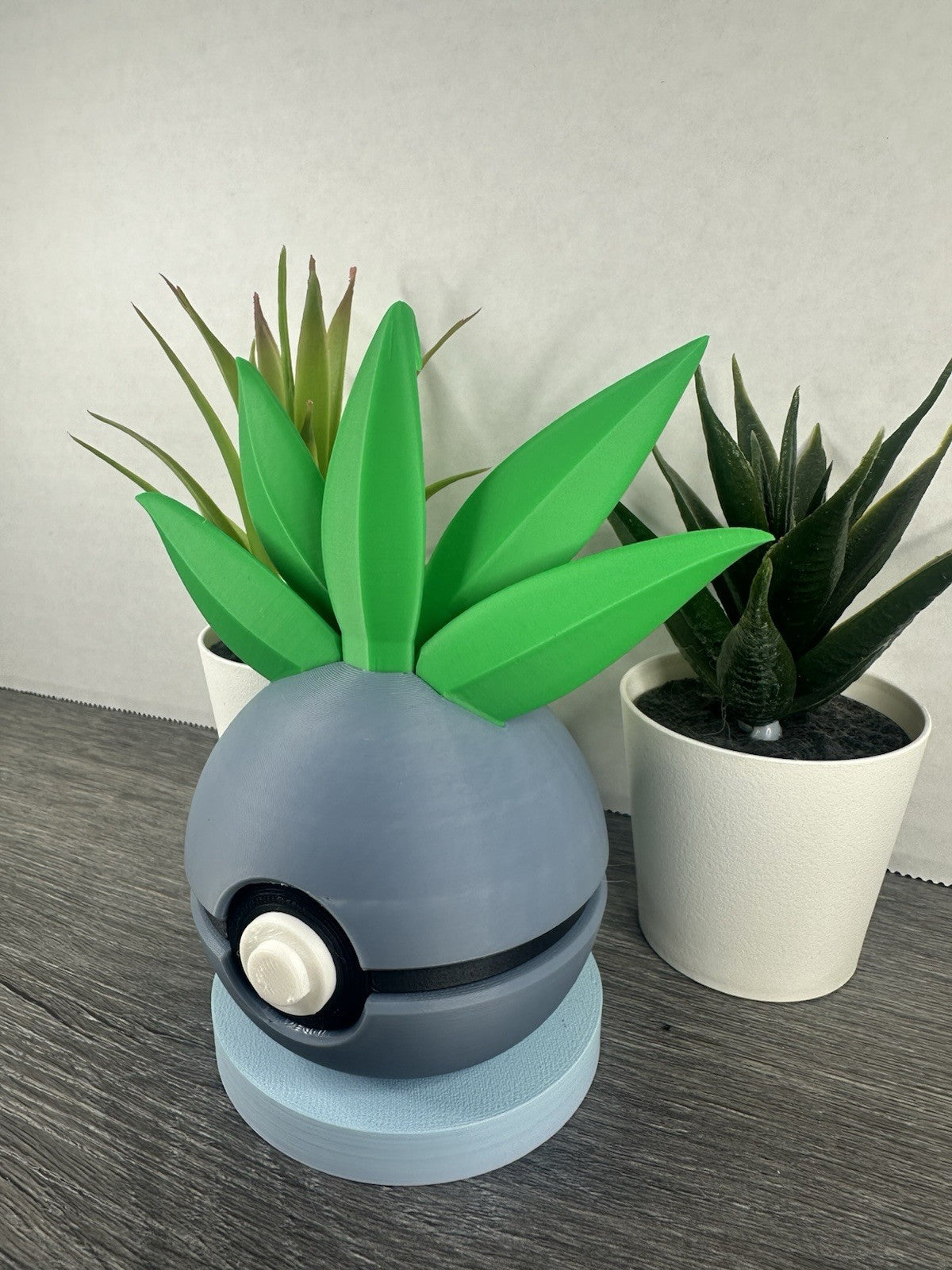 Pokemon TCG Oddish Inspired 3D Printed Pokeball