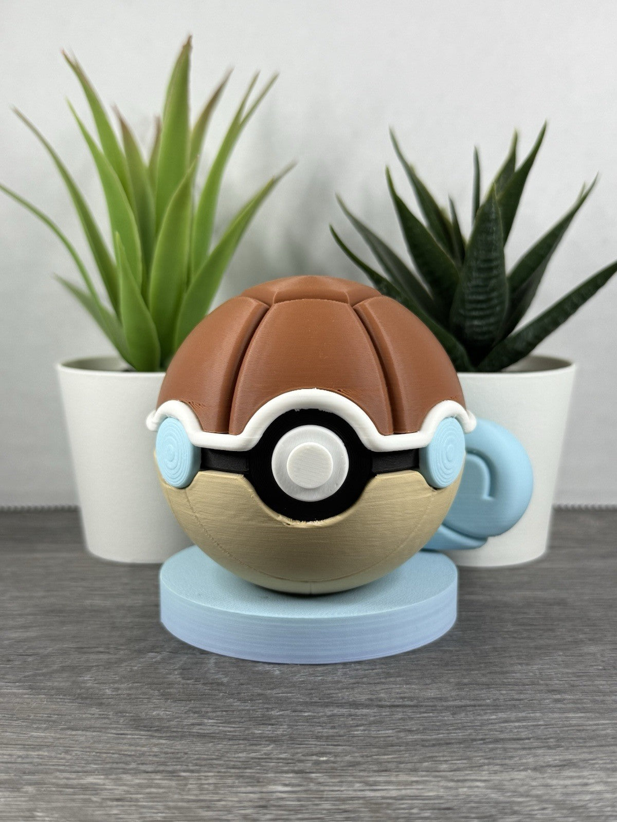 Pokemon TCG Squirtle Inspired 3D Printed Pokeball