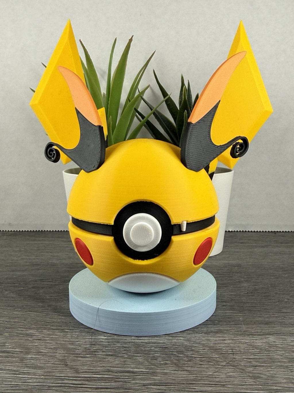Pokemon TCG Mega Raichu X Inspired 3D Printed Pokeball