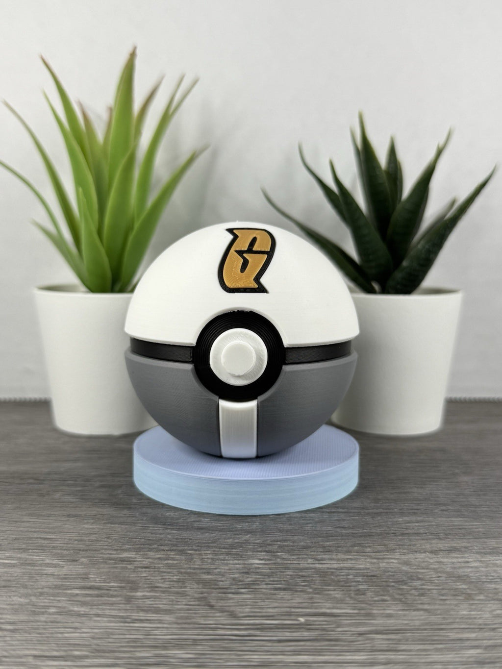 Pokemon TCG Team Galactic Ball Inspired 3D Printed Pokeball