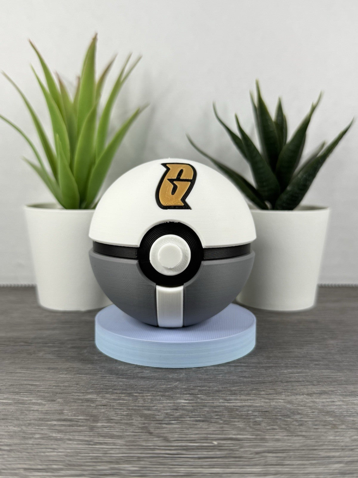 Pokemon TCG Team Galactic Ball Inspired 3D Printed Pokeball