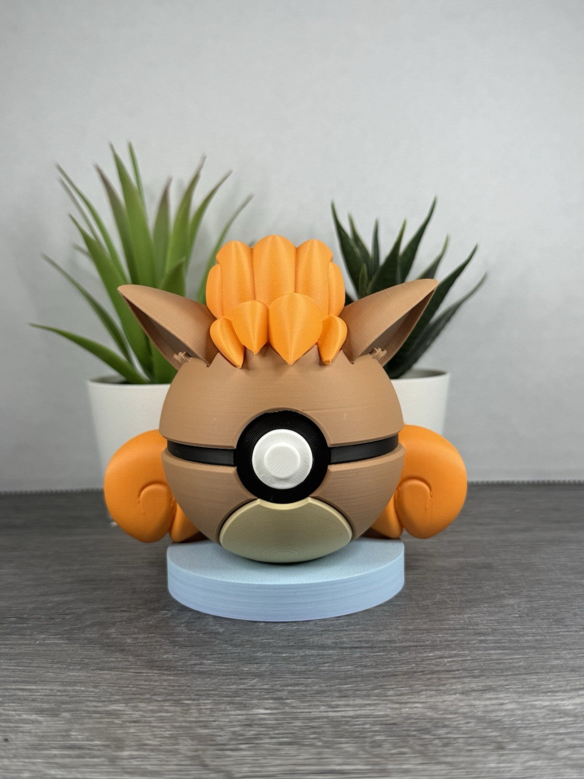 Pokemon TCG Vulpix Inspired 3D Printed Pokeball